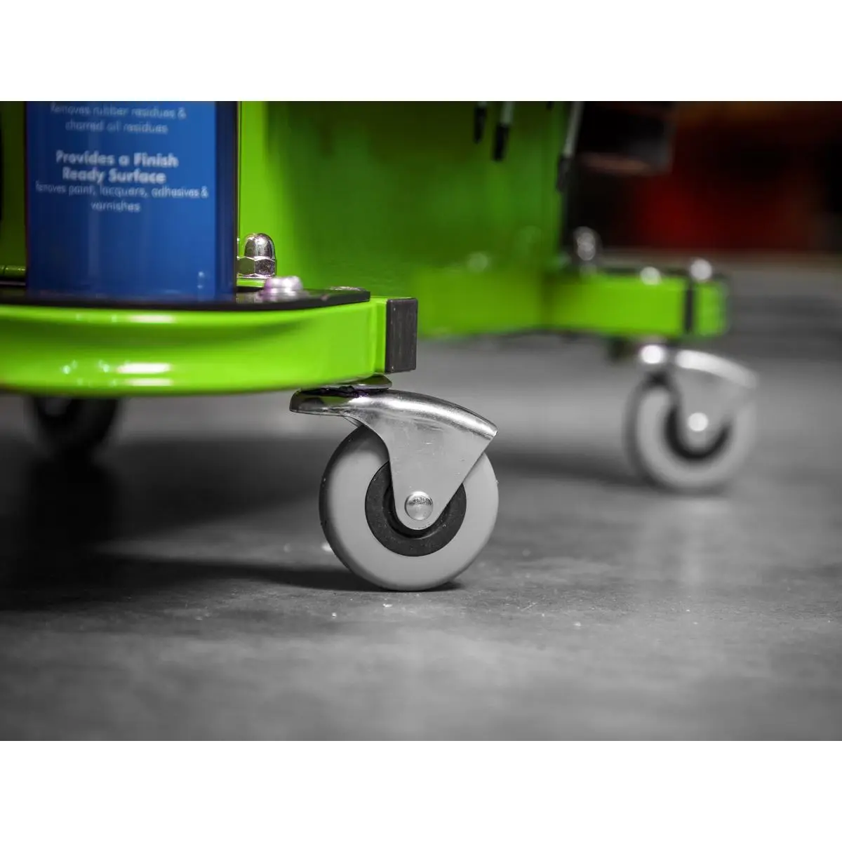 Sealey Mechanic's Utility Seat & Toolbox - Green - Image 16