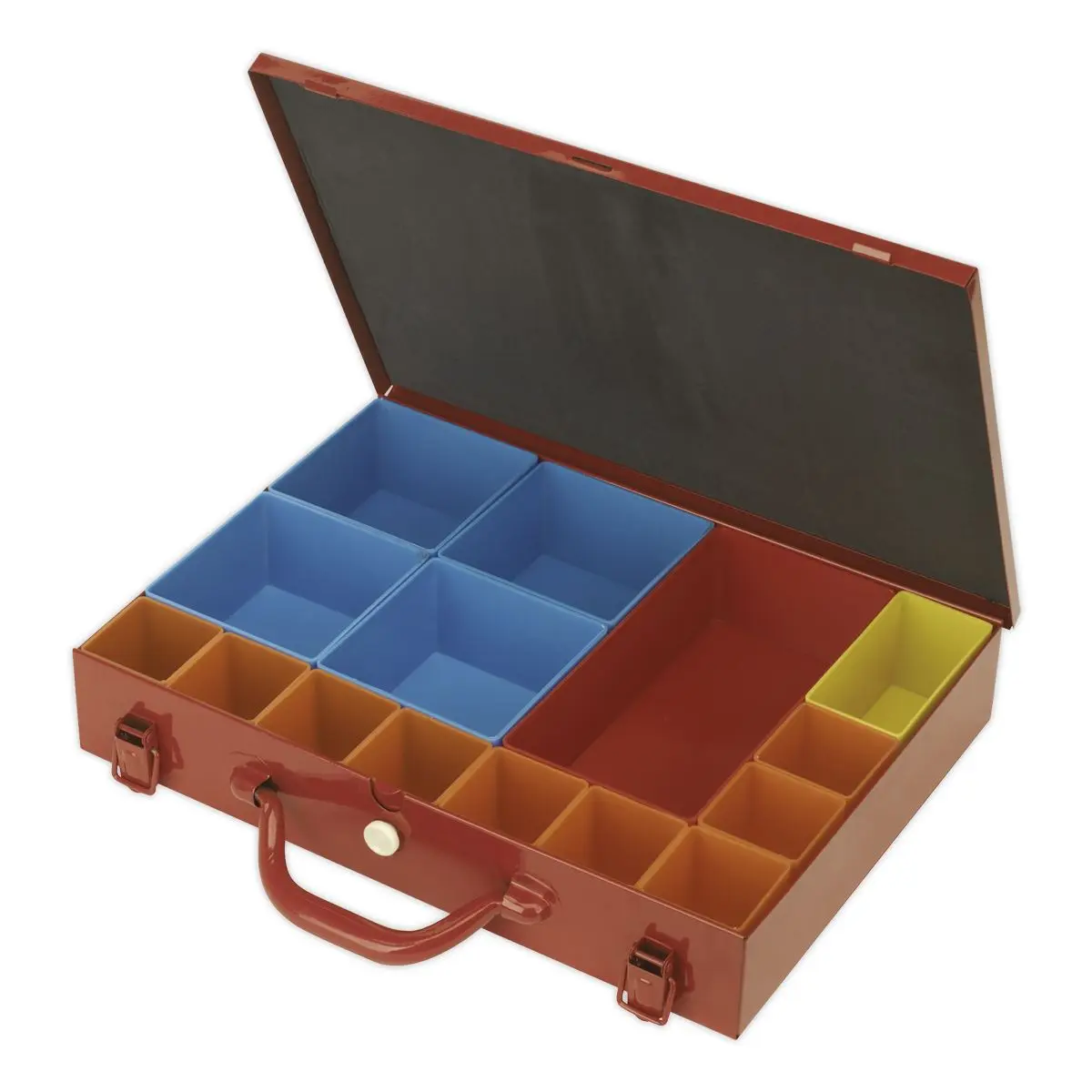 Sealey Metal Case with 15 Storage Bins - Image 3