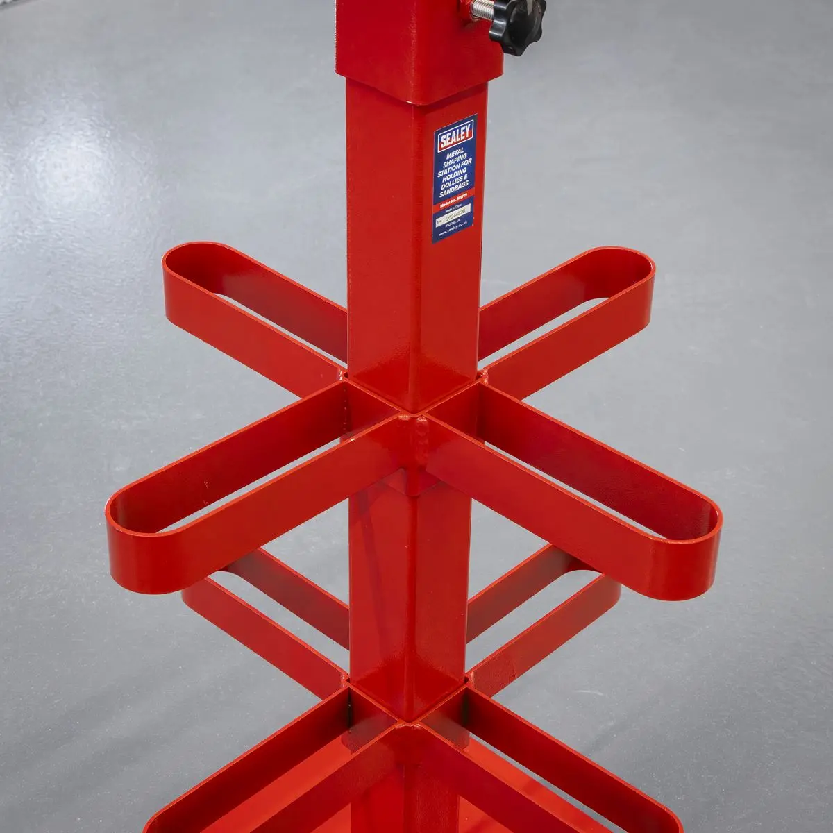 Sealey Metal Shaping Station for holding T-Dollies & Sandbags - Image 7