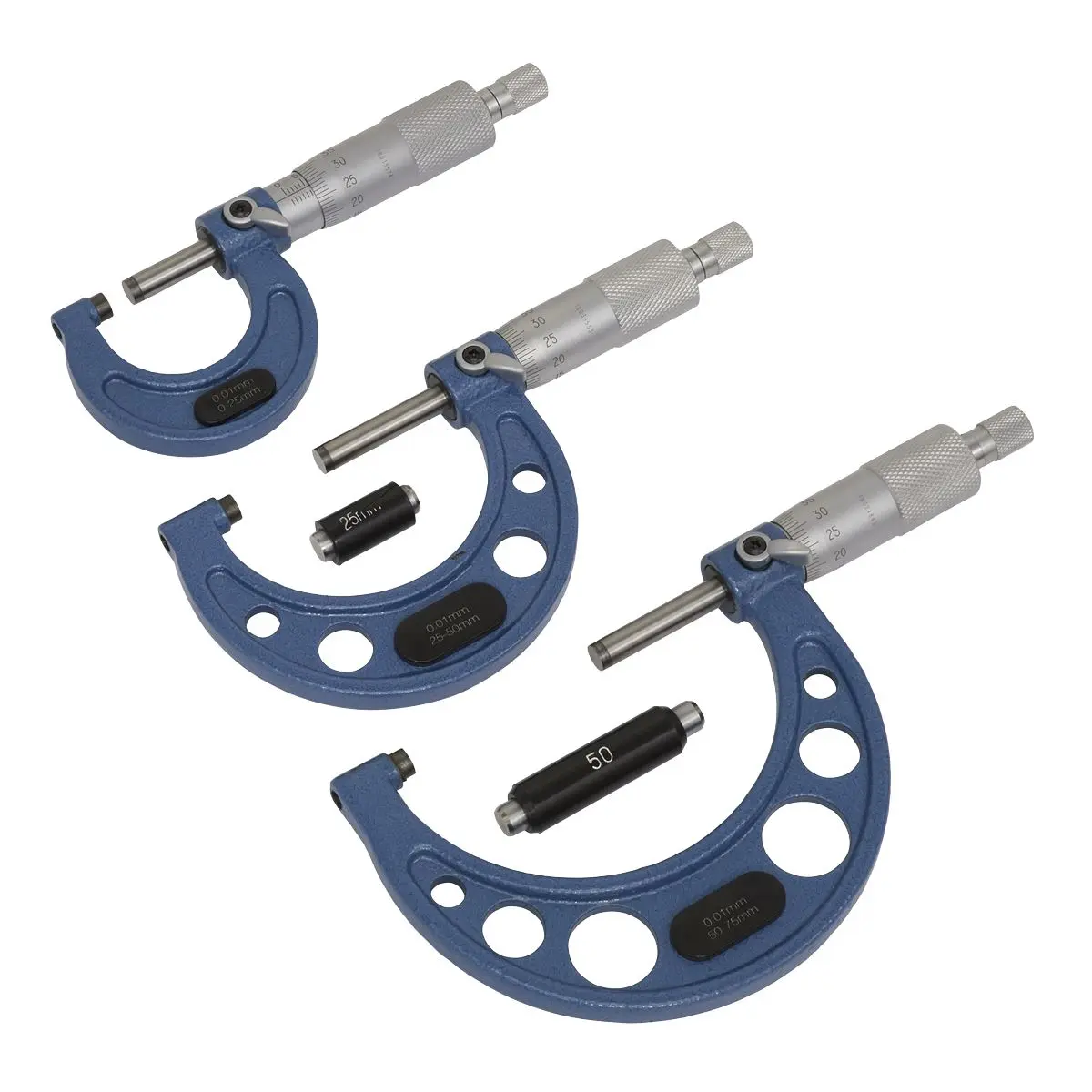 Sealey Micrometer Set 3pc Metric - Image 6