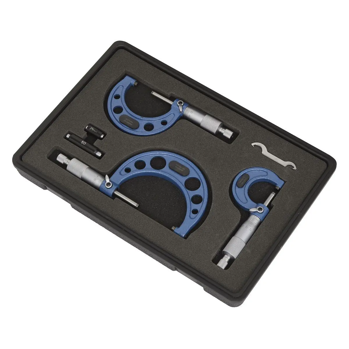 Sealey Micrometer Set 3pc Metric - Image 7