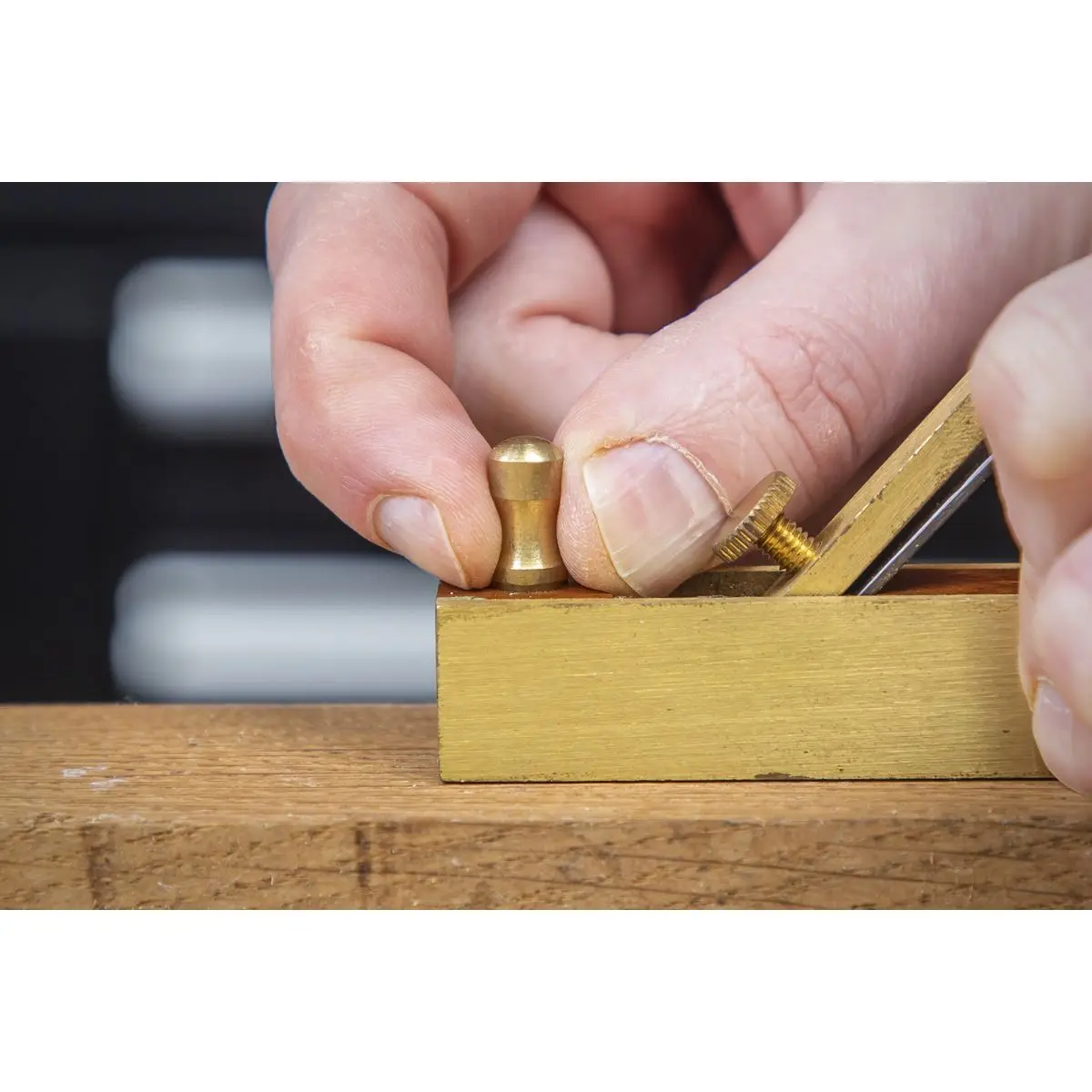 Sealey Mini Brass Plane Set 3pc - Image 2