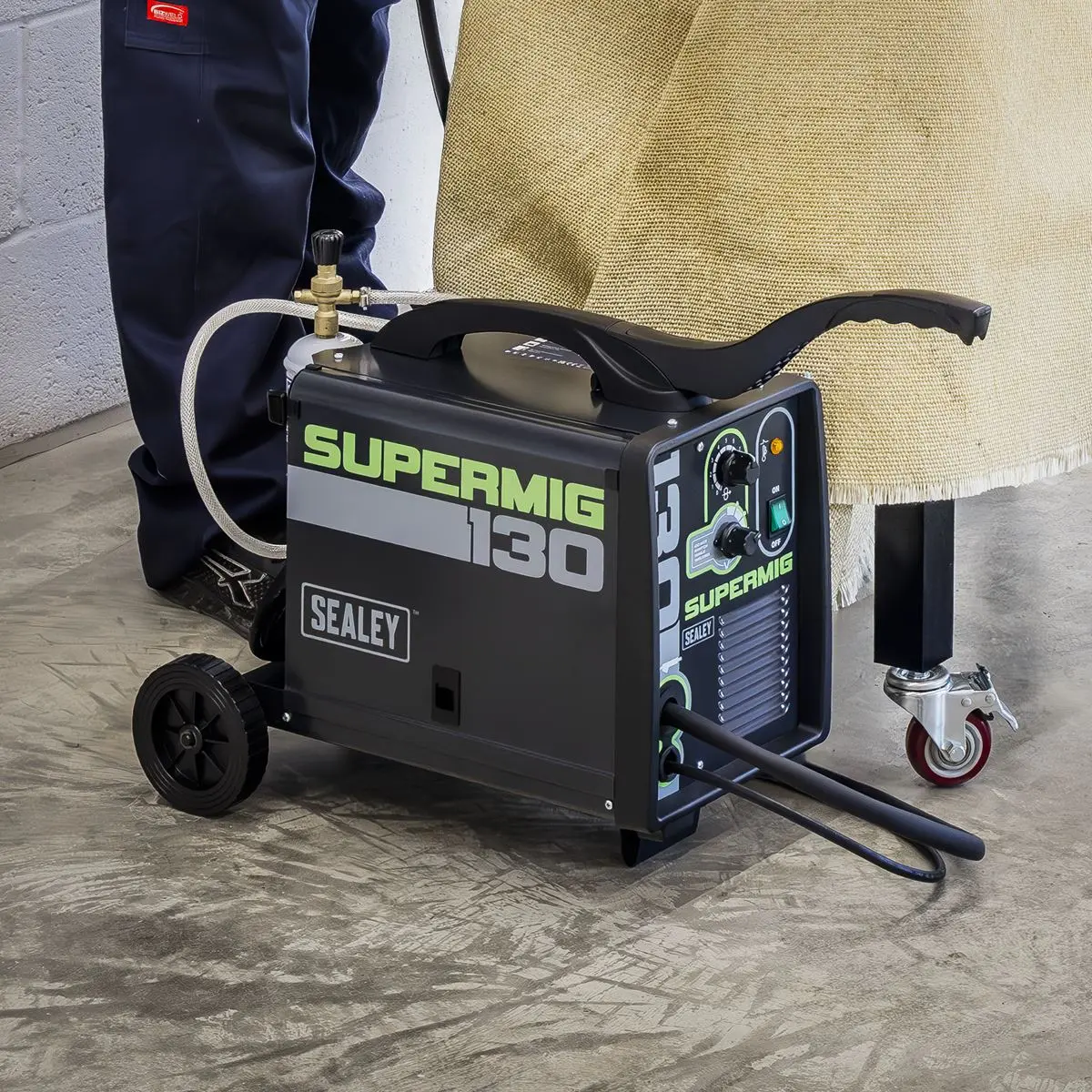 Sealey Mini MIG Welder 130A 230V - Image 9