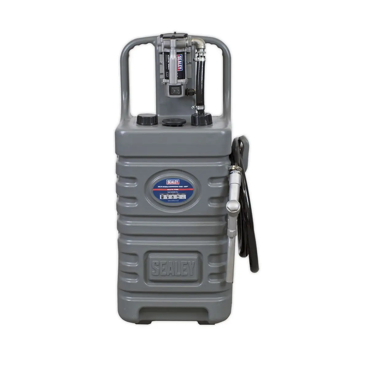 Sealey Mobile Dispensing Tank 55L with Diesel Pump - Grey - Image 4