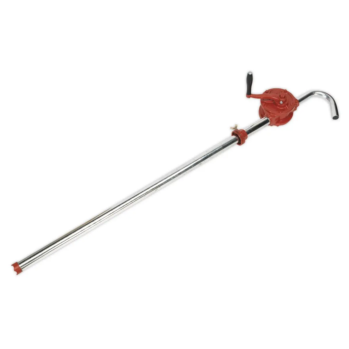 Sealey Mobile Dispensing Tank 55L with Oil Rotary Pump - Red - Image 3