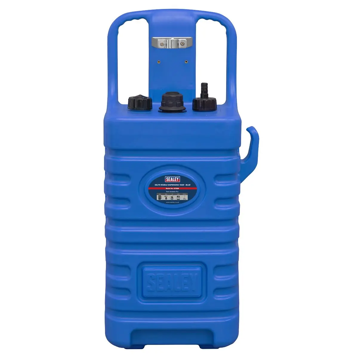 Sealey Mobile Dispensing Tank - Blue 55ltr - Image 3