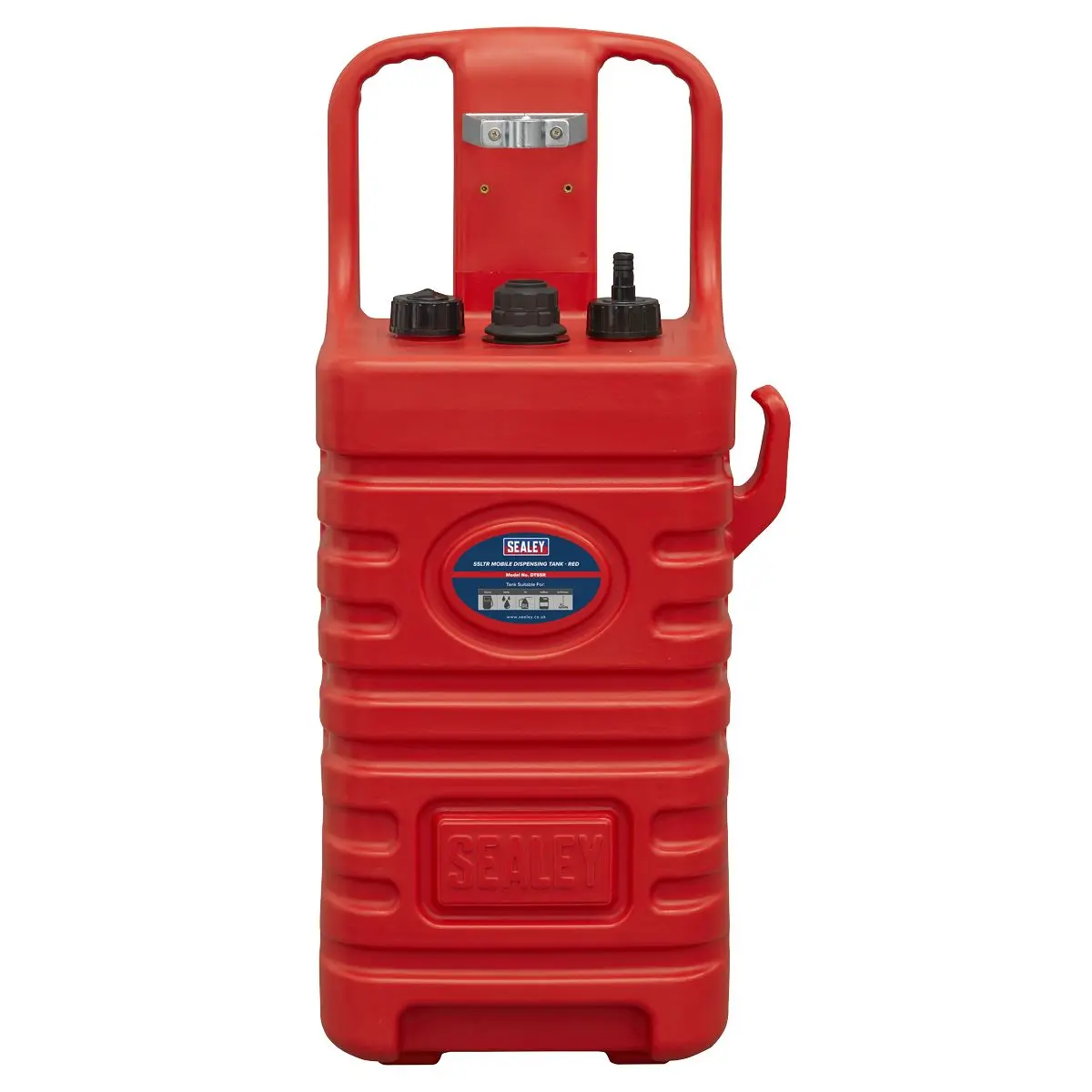 Sealey Mobile Dispensing Tank - Red 55ltr - Image 3