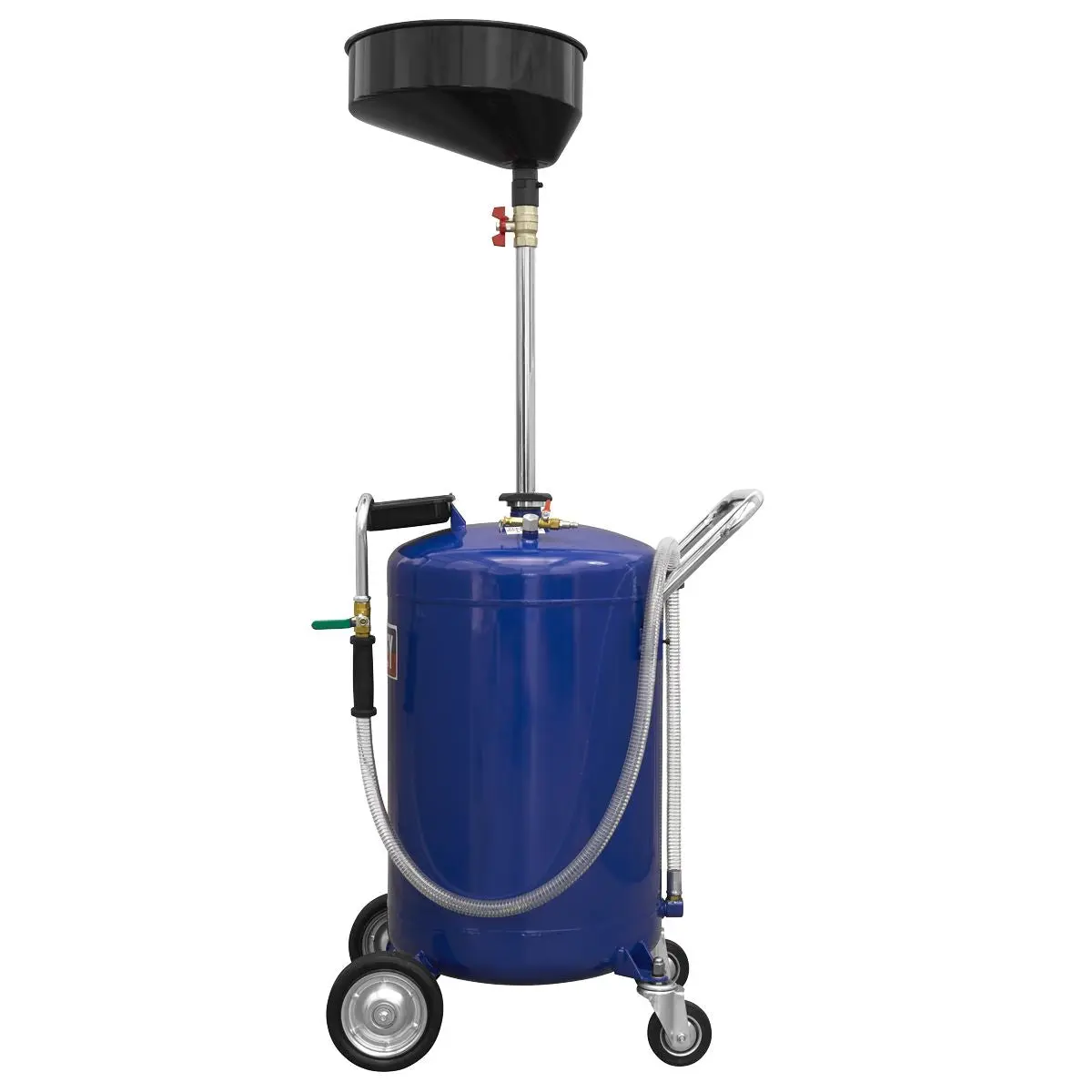 Sealey Mobile Oil Drainer 110L Air Discharge - Image 8