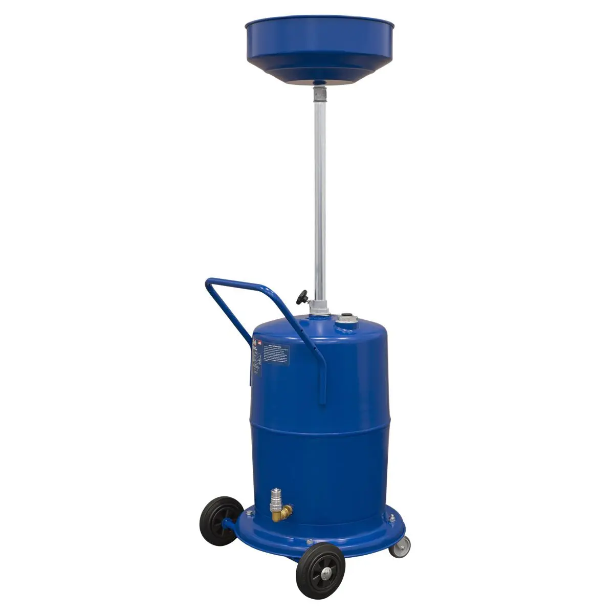 Sealey Pump-Away Mobile Oil Drainer 75L - Image 2
