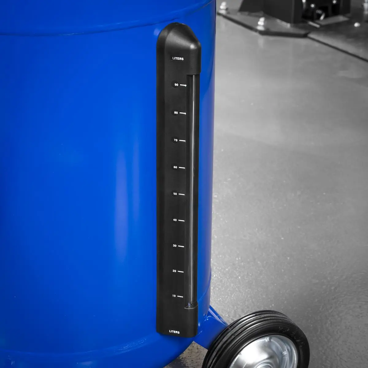 Sealey Air Discharge Mobile Oil Drainer with Probes 90L - Image 5