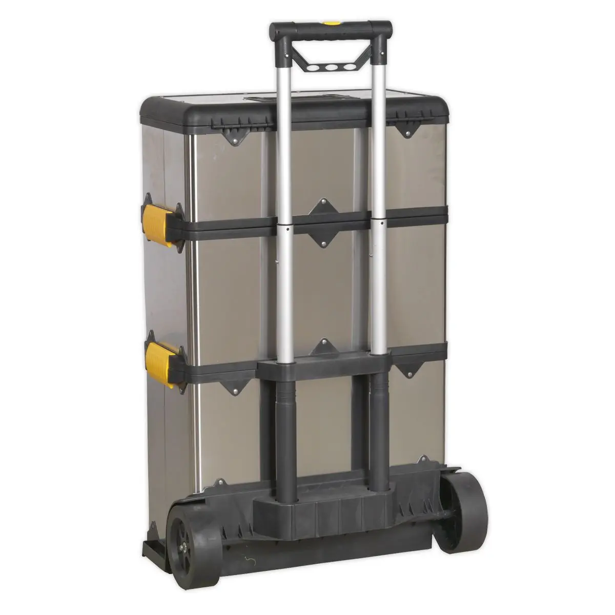 Sealey Mobile Stainless Steel/Composite Toolbox - 3 Compartment - Image 7