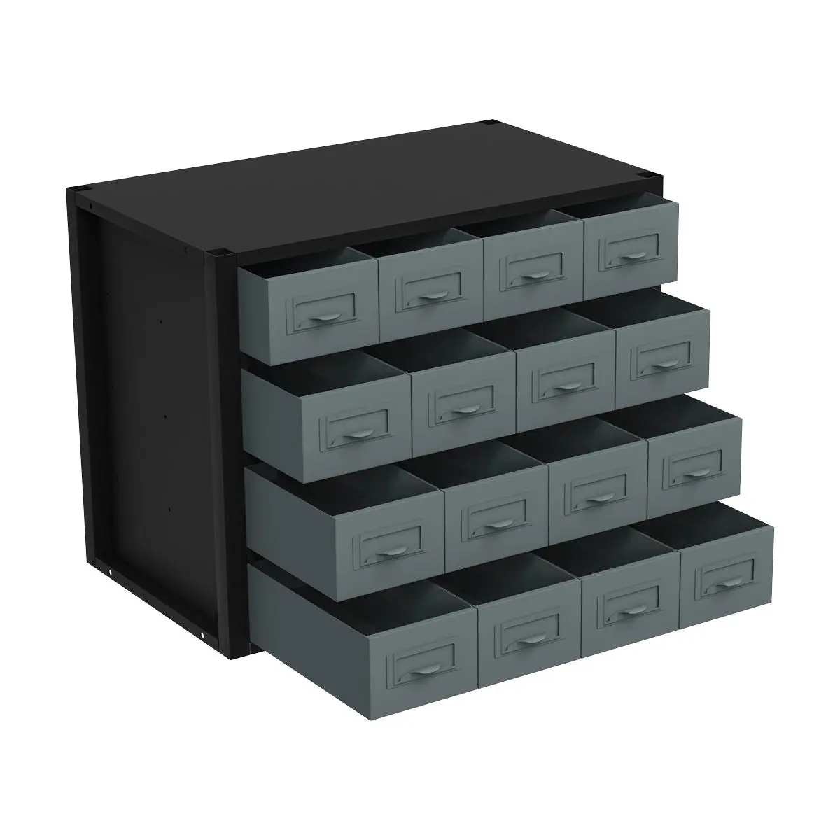 Sealey Modular Racking Mid Unit 16 Small Drawers 580mm - Image 7