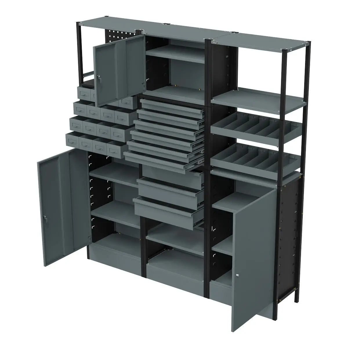 Sealey Modular Racking System Combo 1.74m - Image 5