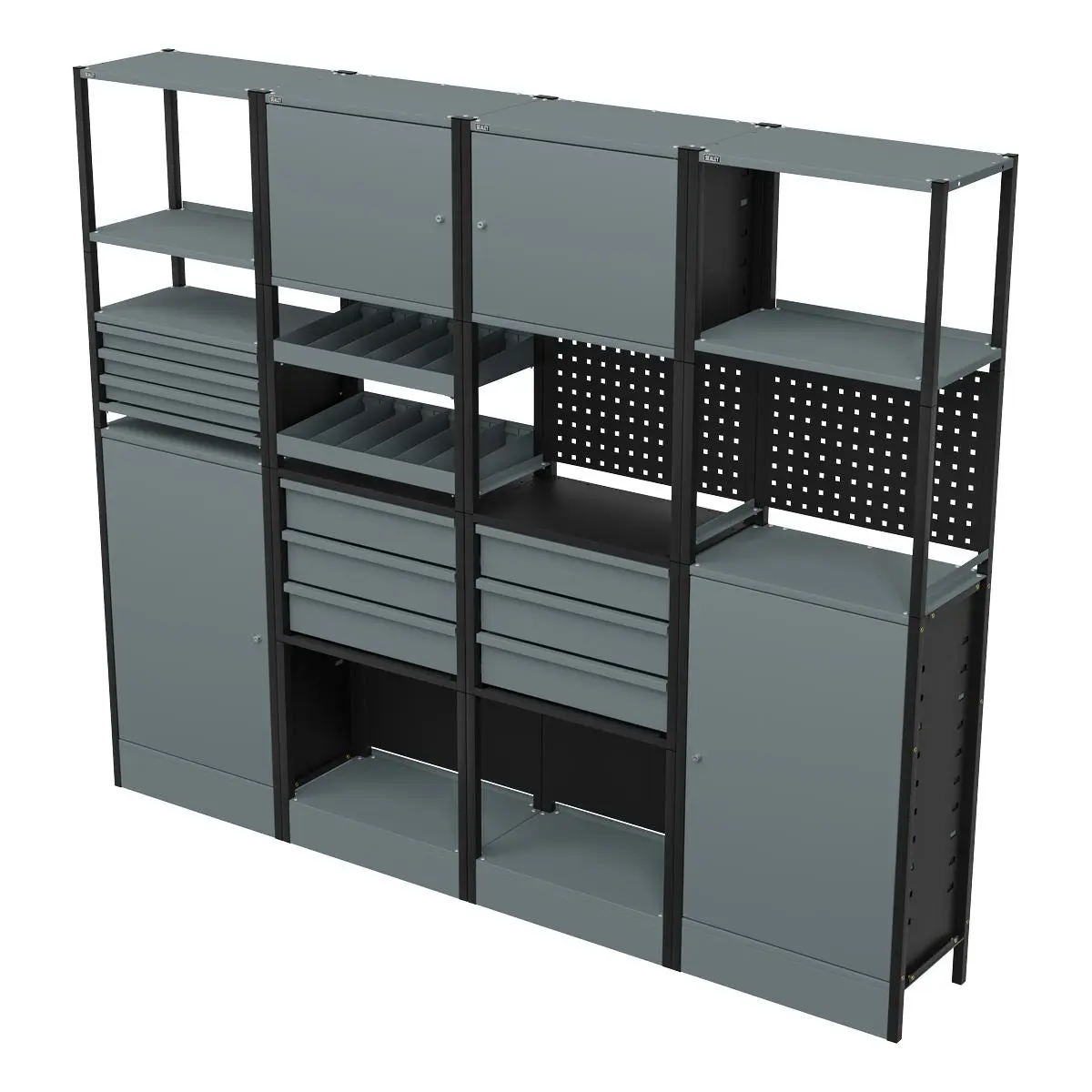Sealey Modular Racking System Combo 2.32m - Image 4