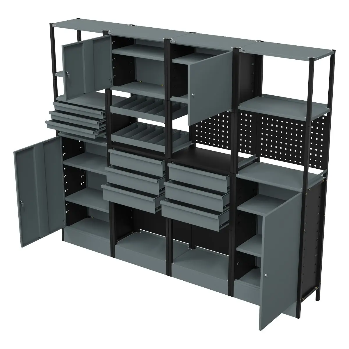 Sealey Modular Racking System Combo 2.32m - Image 5