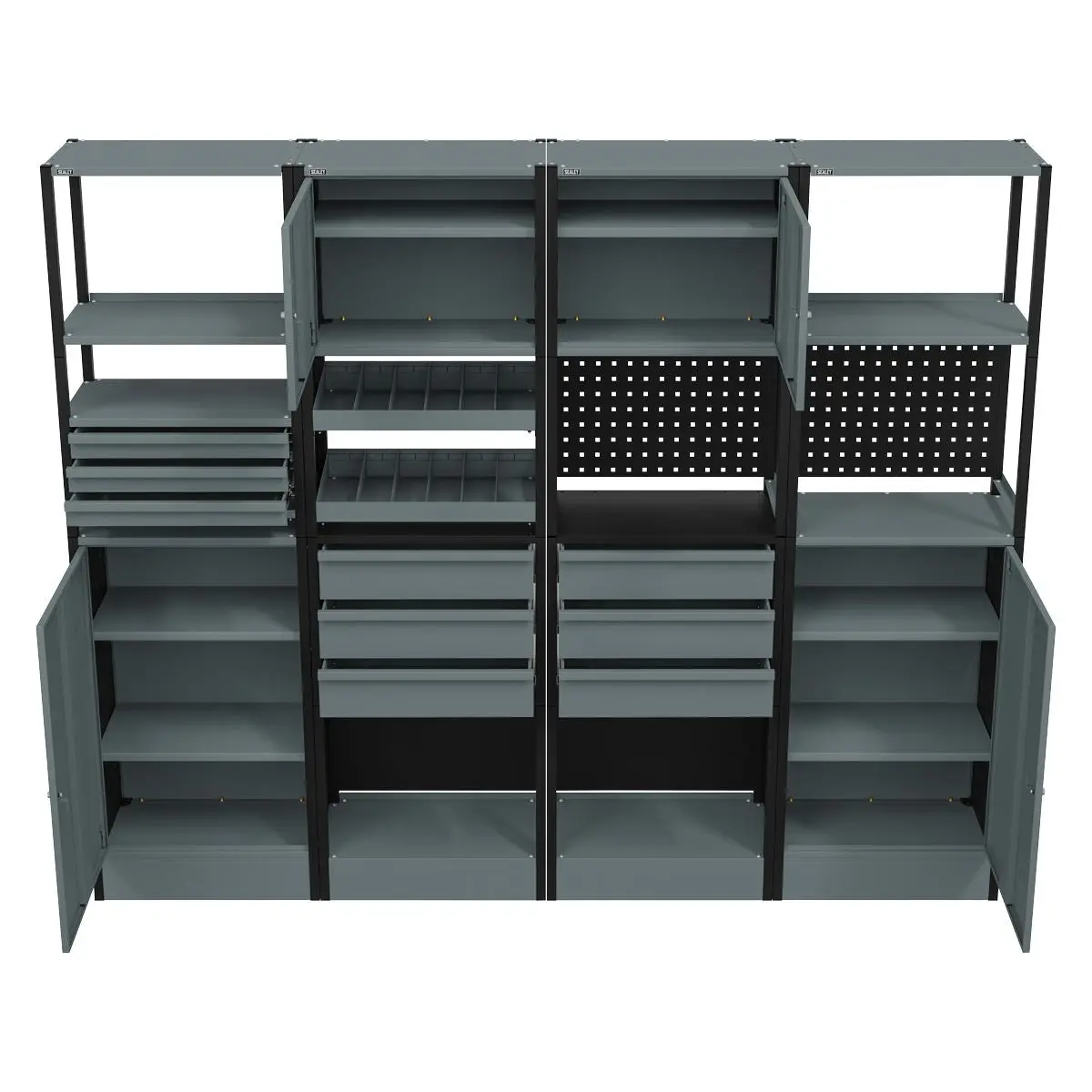 Sealey Modular Racking System Combo 2.32m - Image 7