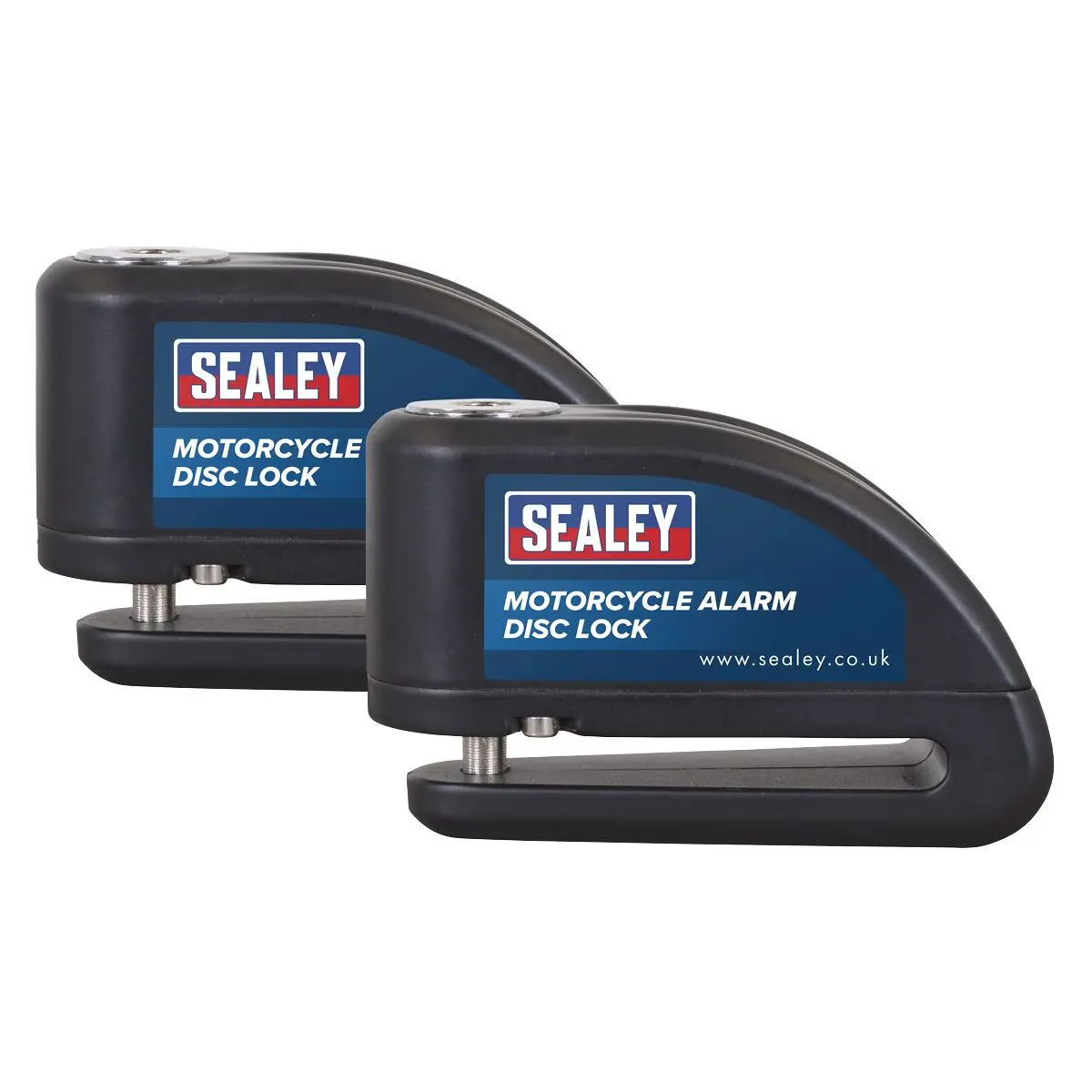 Sealey Motorcycle Alarm Disc Lock - Pair - Image 2