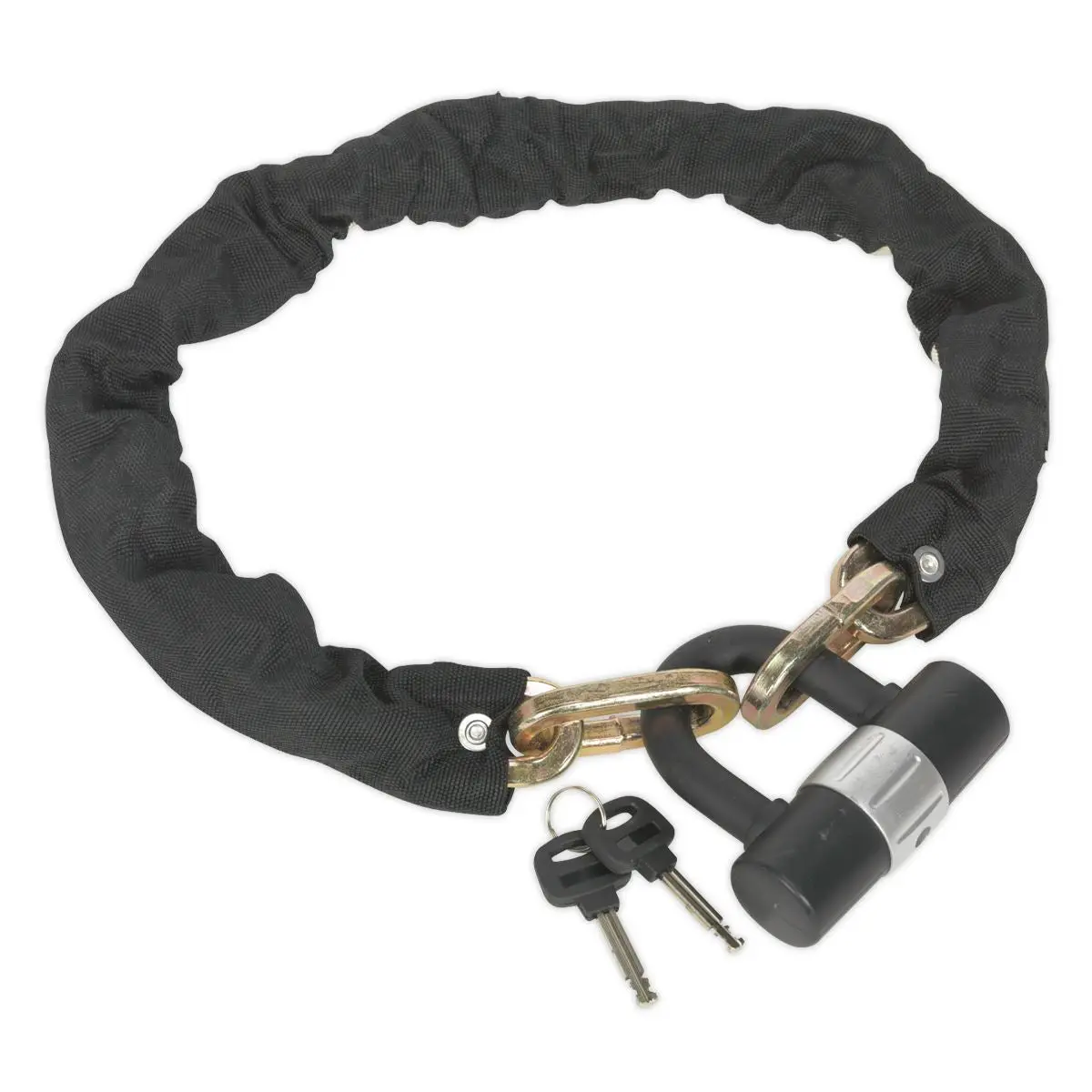 Sealey Motorcycle Chain & Disc Lock 12 x 12 x 900mm