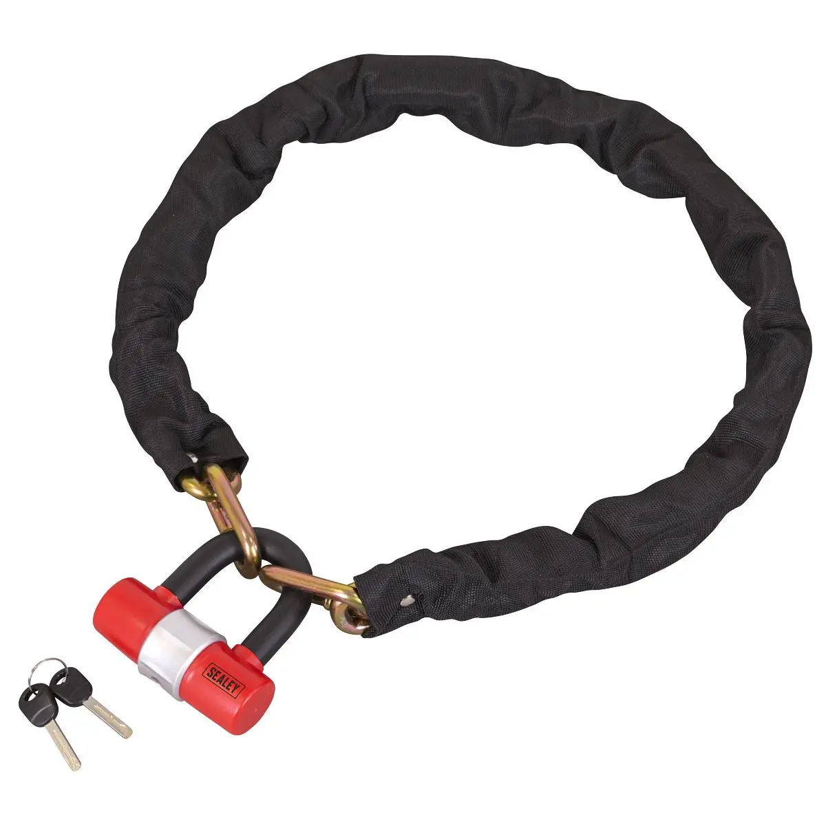 Sealey Motorcycle Chain Lock 1.2m - Image 4