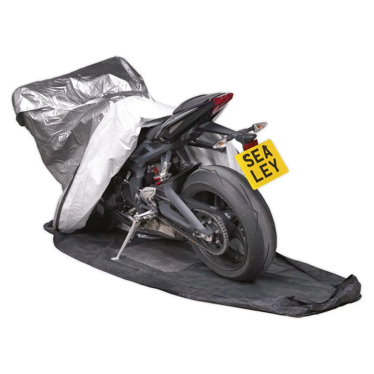 Sealey Motorcycle Coverall - Medium with Solar Panel Pocket - Image 12