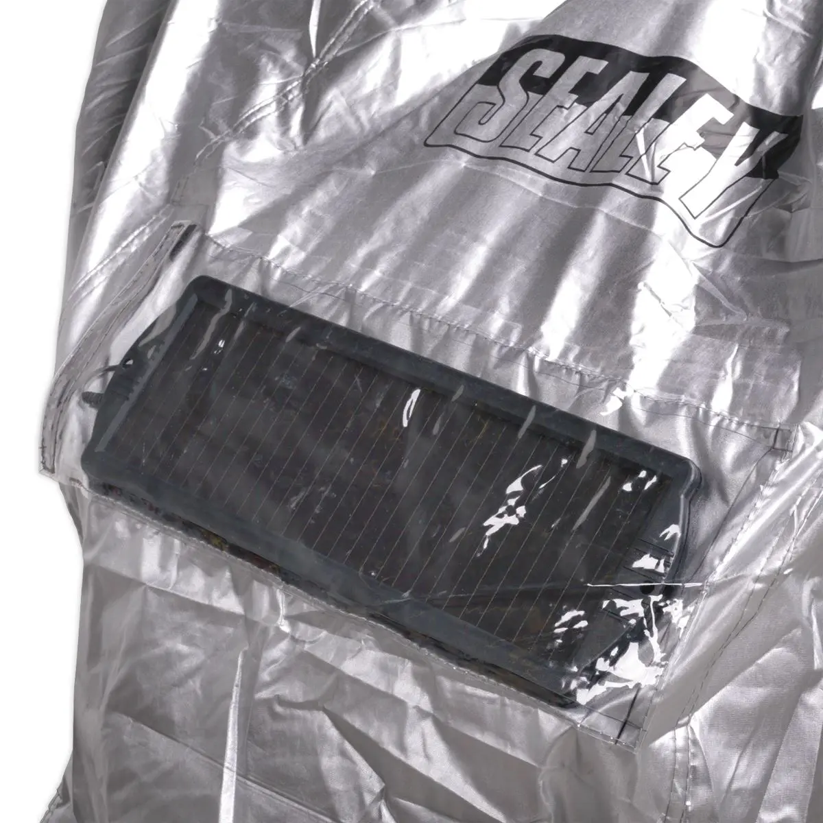 Sealey Motorcycle Coverall - Medium with Solar Panel Pocket - Image 8