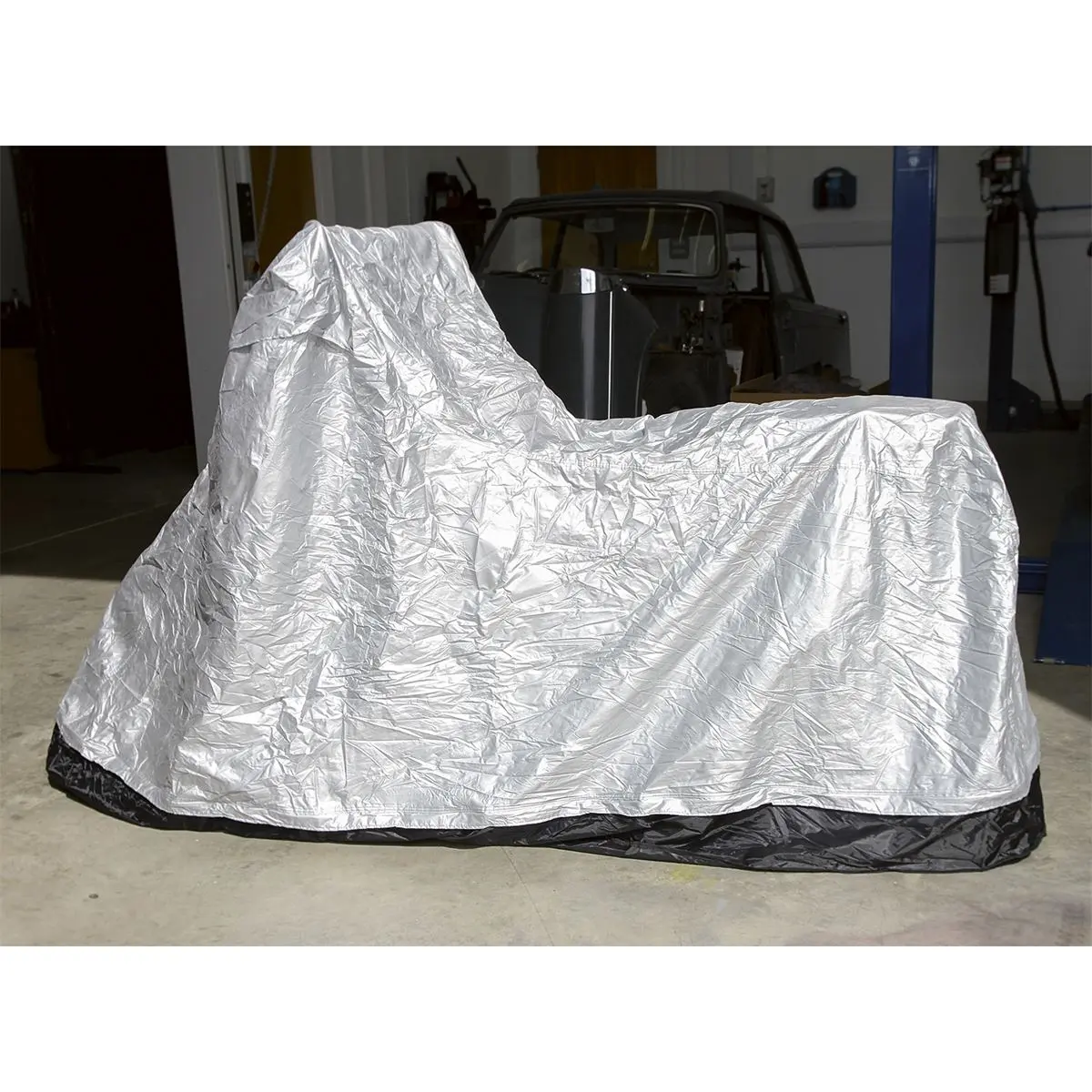 Sealey Motorcycle Coverall - Medium with Solar Panel Pocket - Image 9