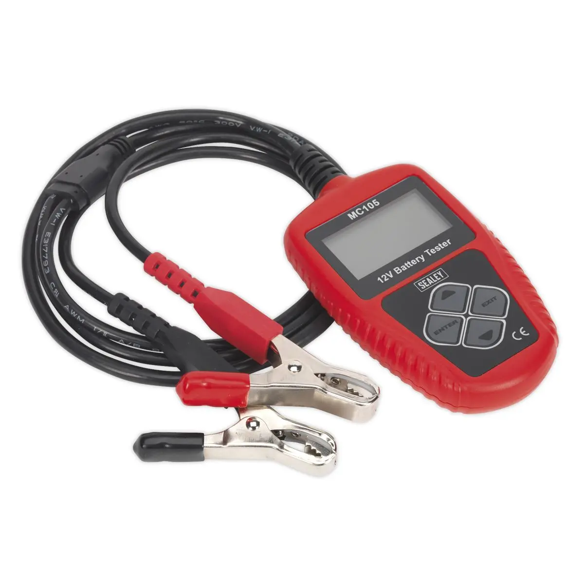Sealey Motorcycle Digital Battery Tester 12V