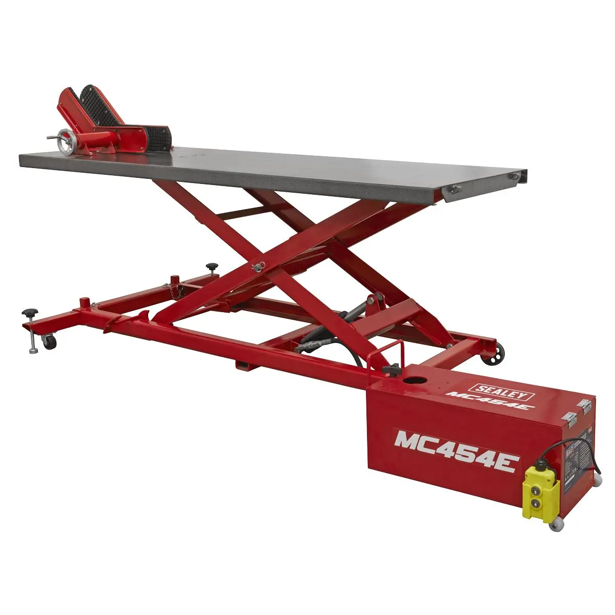 Sealey 12V Electro/Hydraulic Motorcycle Lift 450kg Capacity - Image 3
