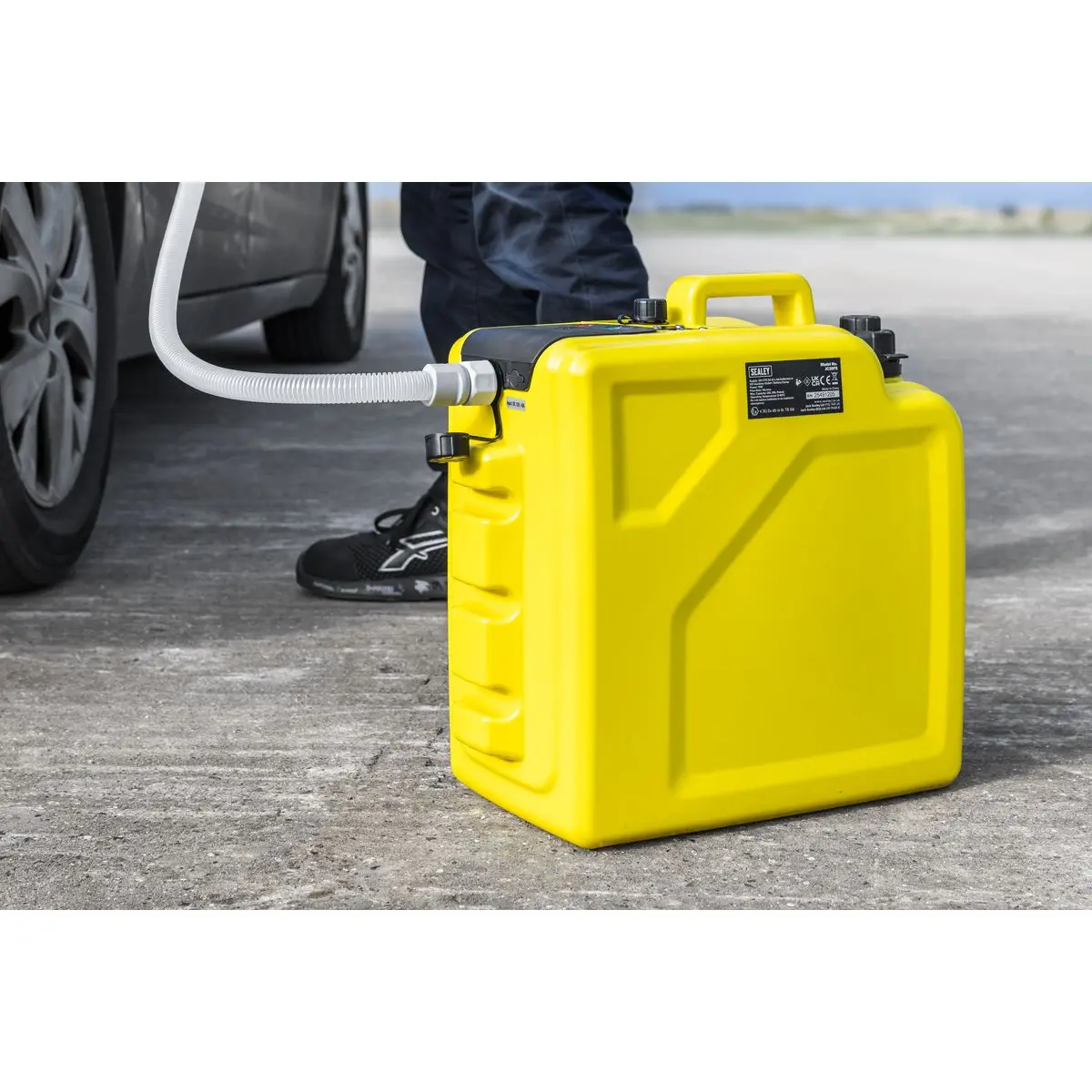 Sealey Multi-Powered Portable Fuelling Station 20L - Image 9