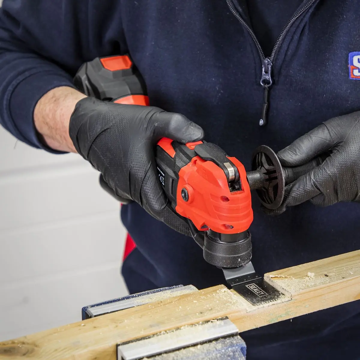 Sealey Multi-Tool Blade Fast Cutting Wood 34mm - Image 4