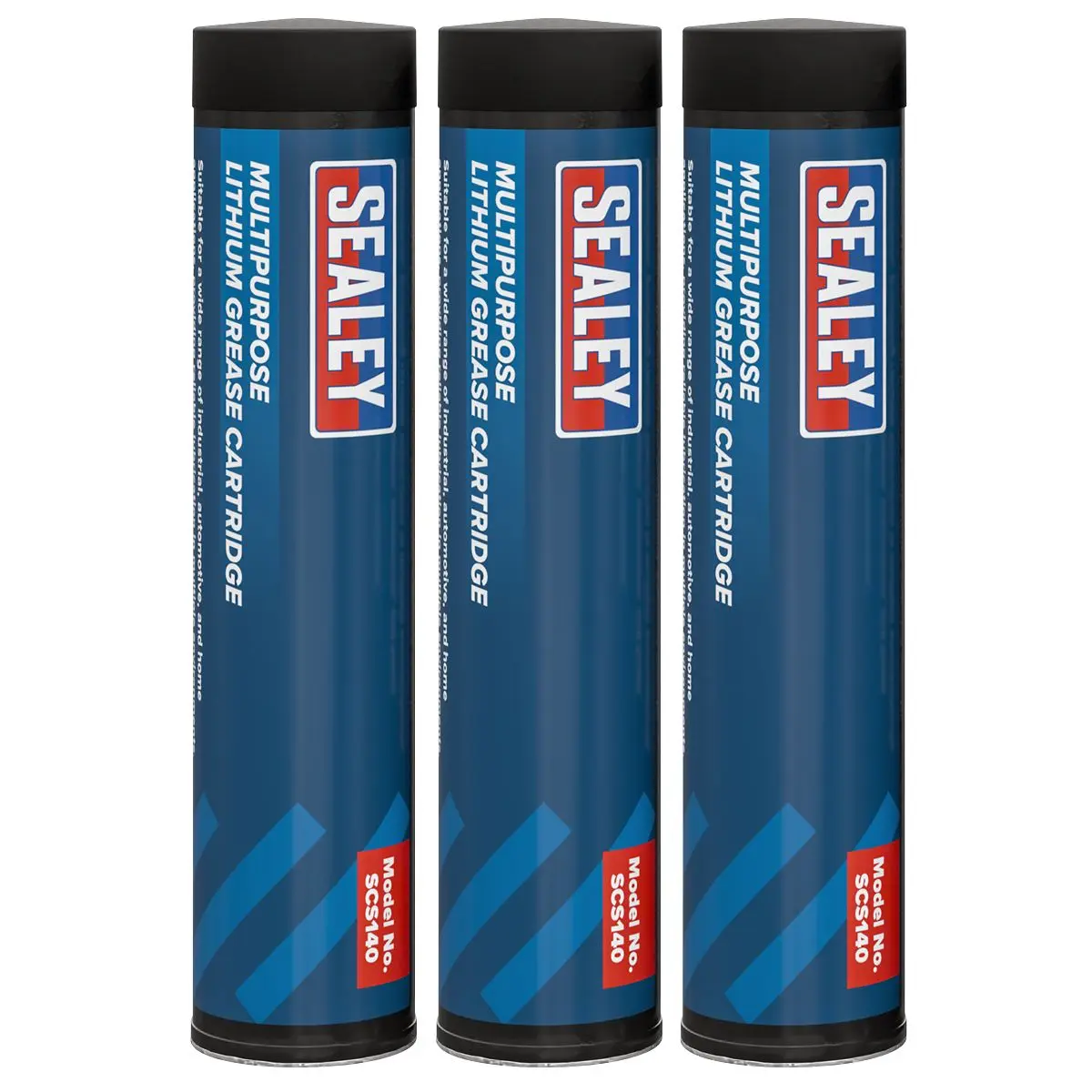 Sealey Multipurpose Lithium Grease Cartridge 85g - Pack of 3 - Image 5
