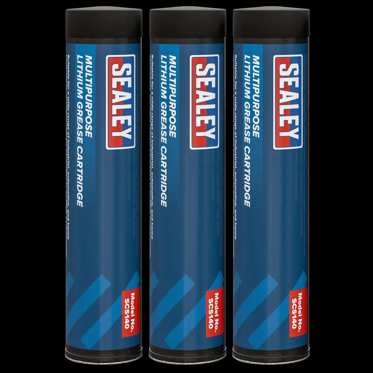 Sealey Multipurpose Lithium Grease Cartridge 85g - Pack of 3 - Image 8