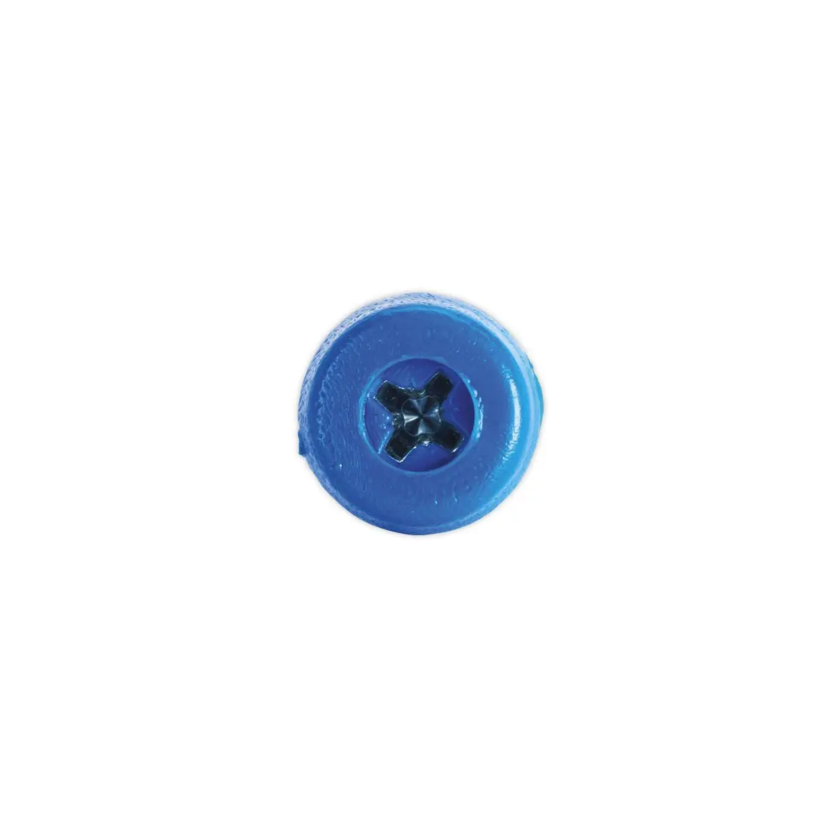 Sealey Blue Number Plate Screw Plastic Enclosed Head 4.8 x 24mm - Pack of 50 - Image 3