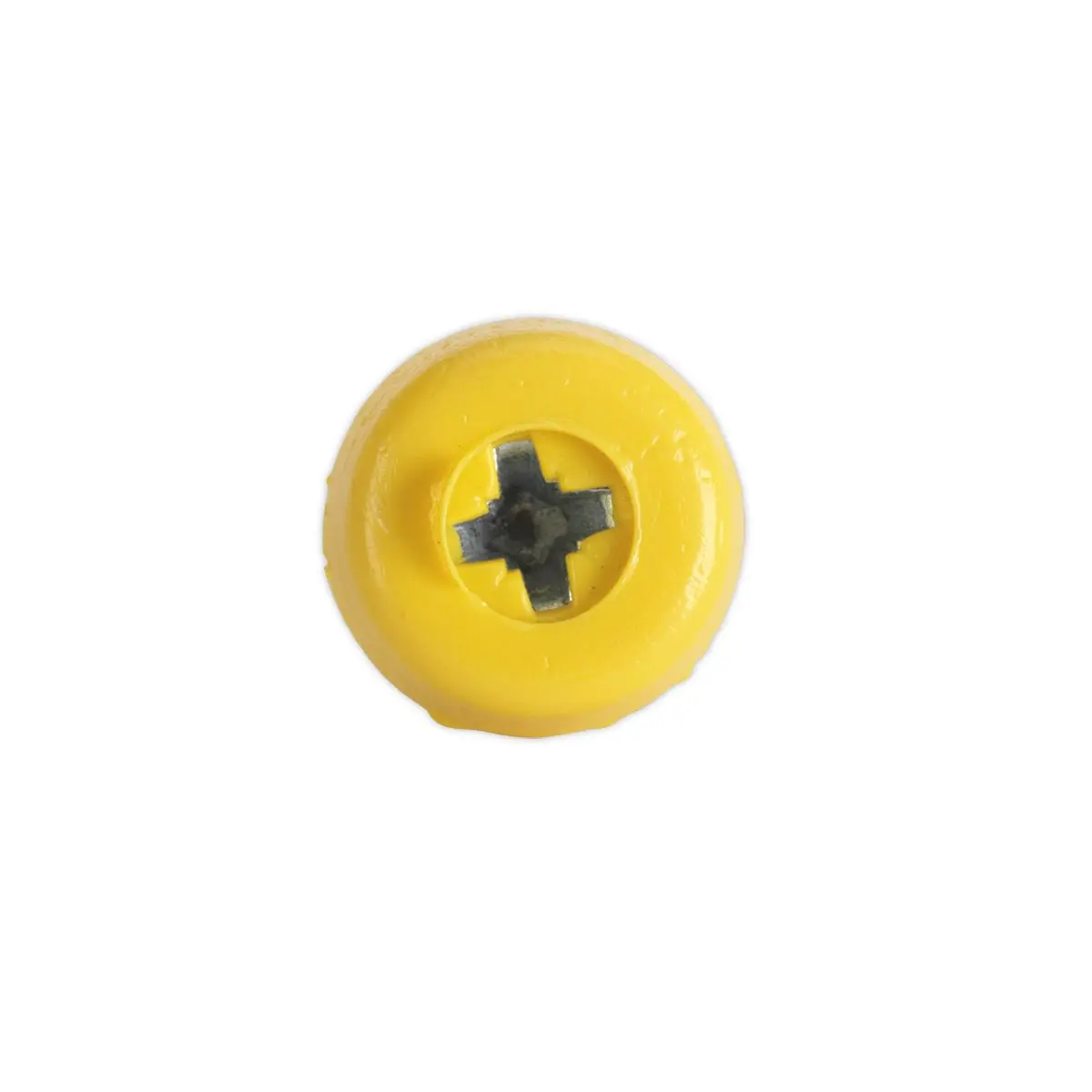 Sealey Numberplate Screw Plastic Enclosed Head 4.8 x 24mm Yellow Pack of 50 - Image 2