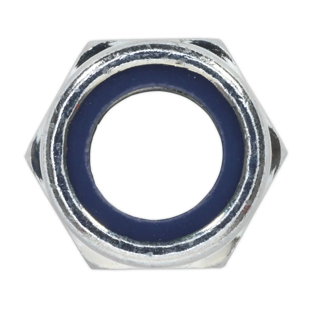 Sealey Nylon Locknut M16 Zinc Pack of 25 - Image 3