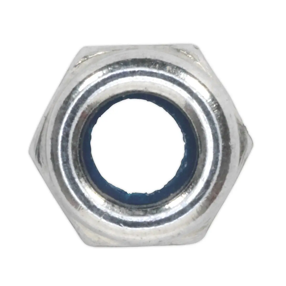 Sealey Nylon Locknut M4 Zinc Pack of 100 - Image 3