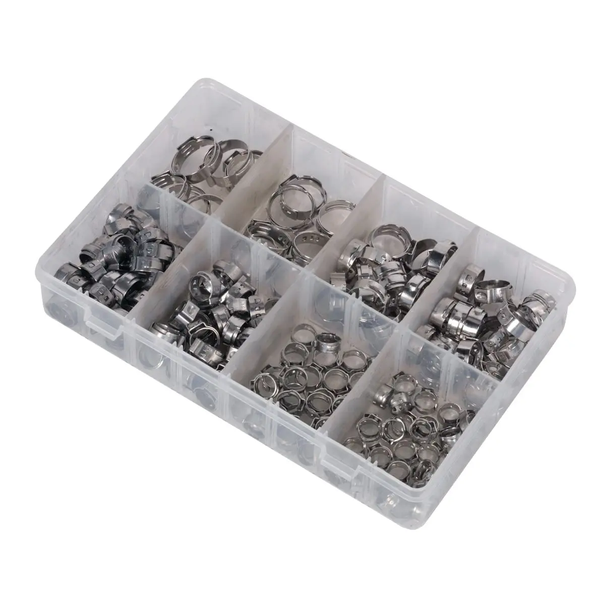 Sealey O-Clip Single Ear Assortment 160pc Stainless Steel - Image 5
