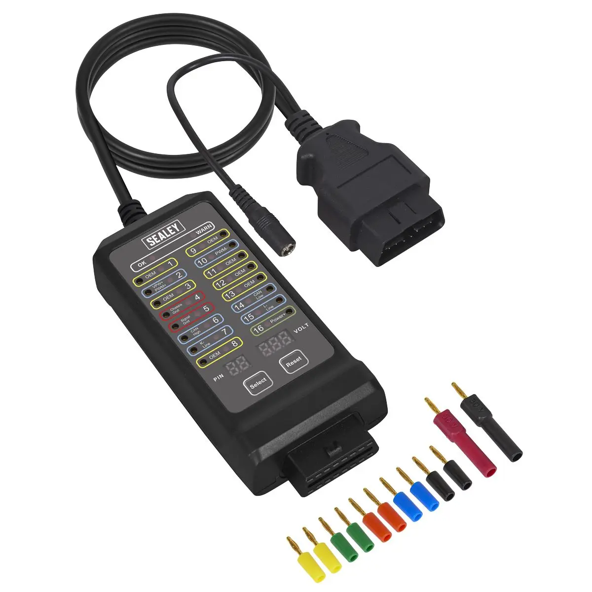 Sealey OBD Breakout Box 16-Pin 12V/24V