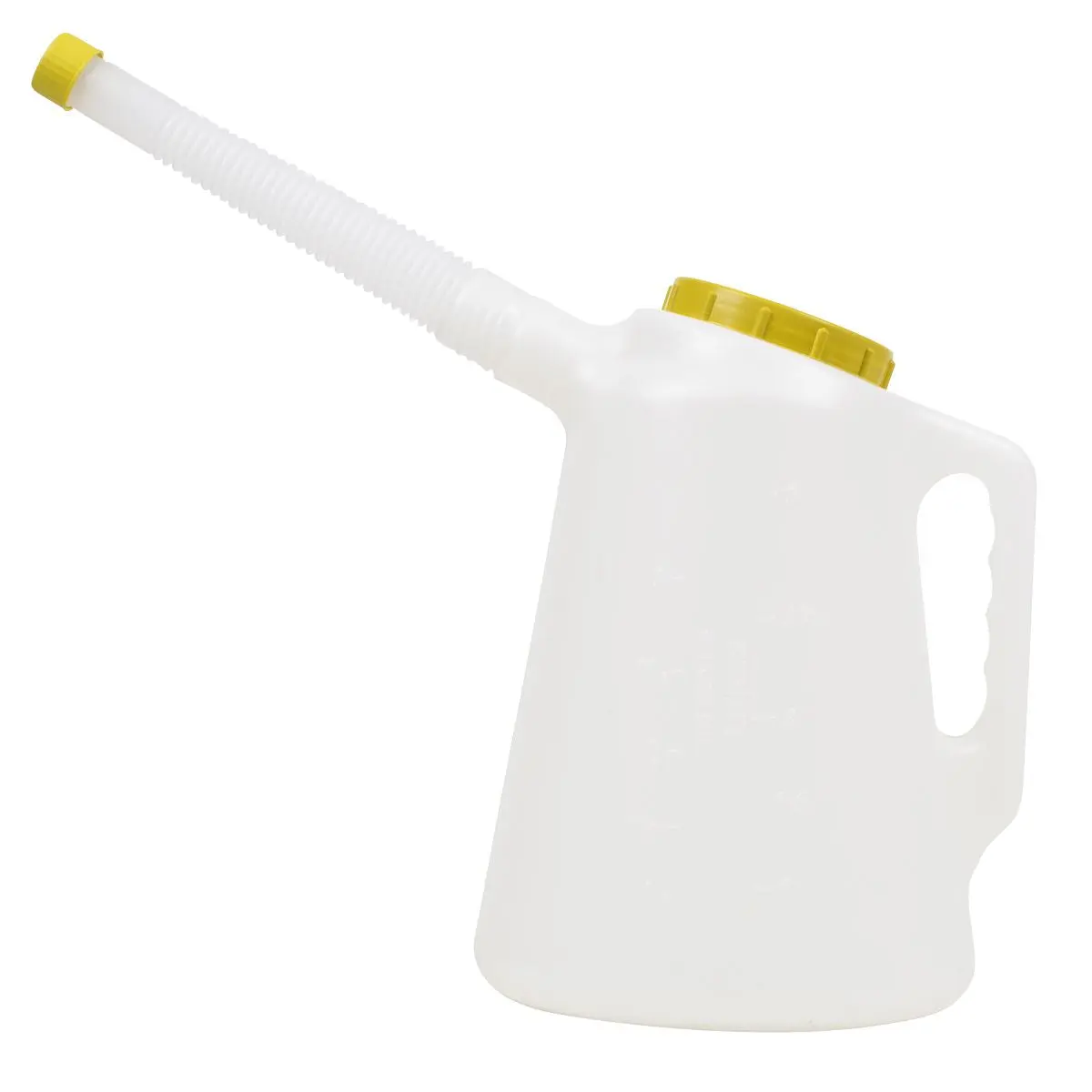 Sealey Oil Container with Flexible Spout 3L - Lime Lid - Image 2