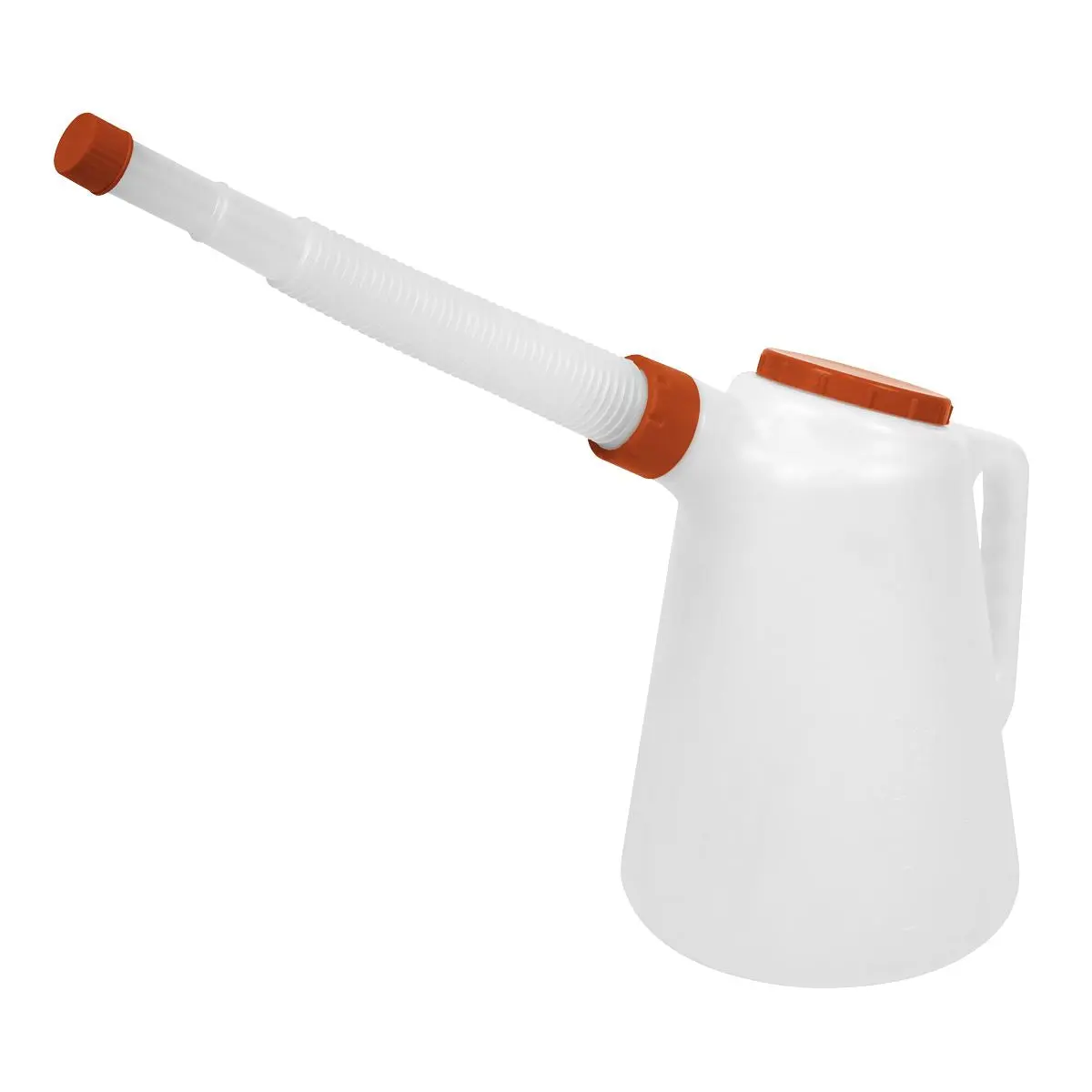 Sealey Oil Containers with Lid & Flexible Spouts 5L - Set of 5 - Image 2