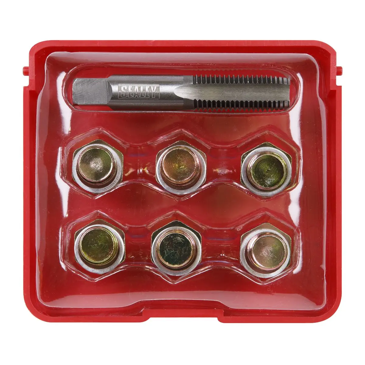 Sealey Oil Drain Plug Thread Repair Set - M13 - Image 3