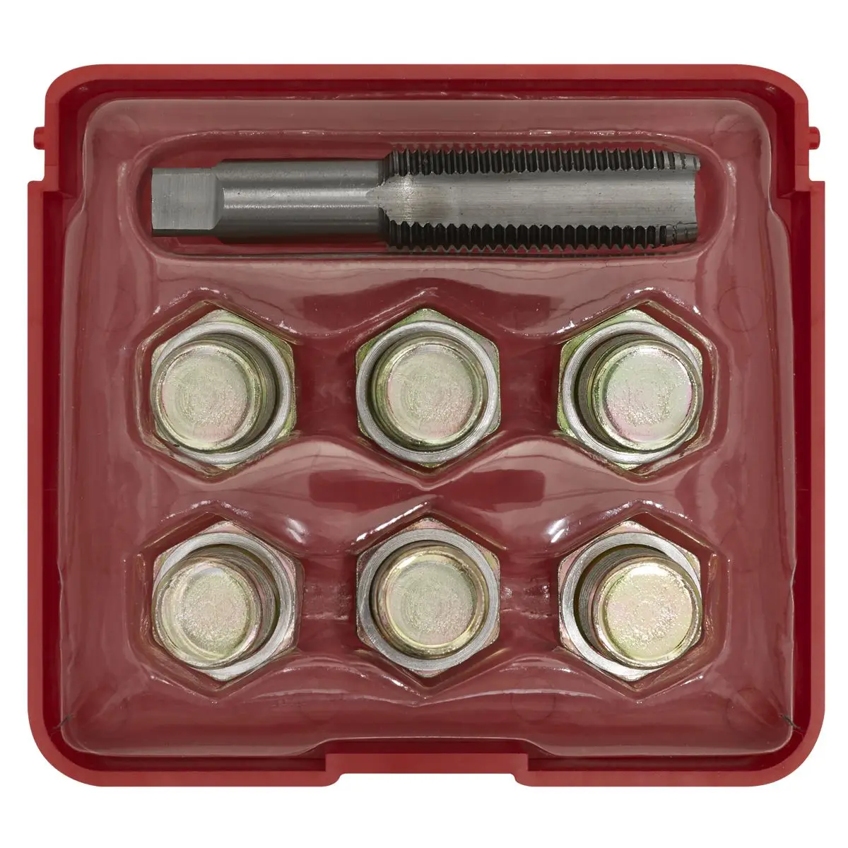 Sealey Oil Drain Plug Thread Repair Set - M15 - Image 2