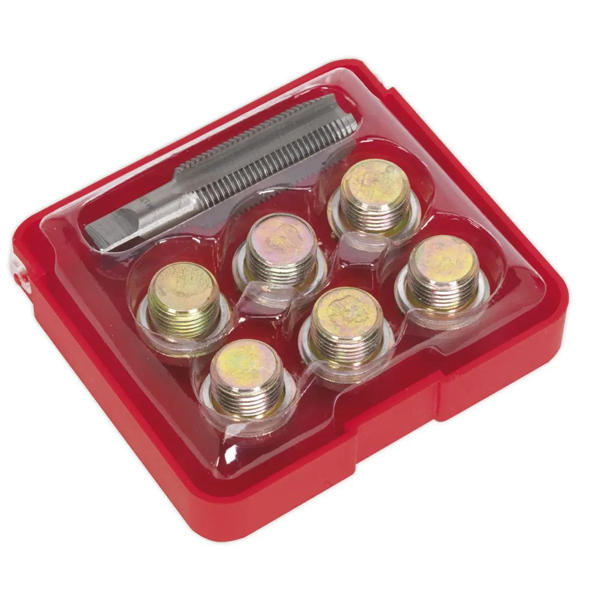 Sealey Oil Drain Plug Thread Repair Set - M17 - Image 3
