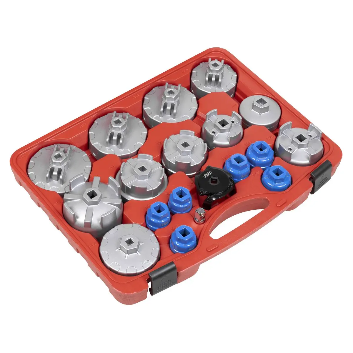 Sealey Oil Filter Cap Wrench Set 19pc - Image 5