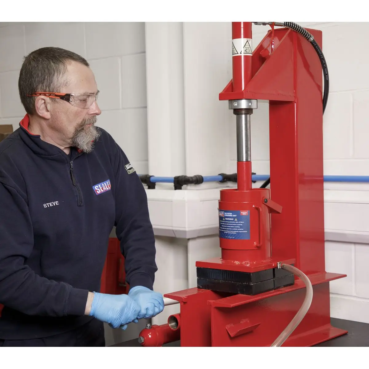 Sealey Oil Filter Crusher & Adaptor Combo - Image 6