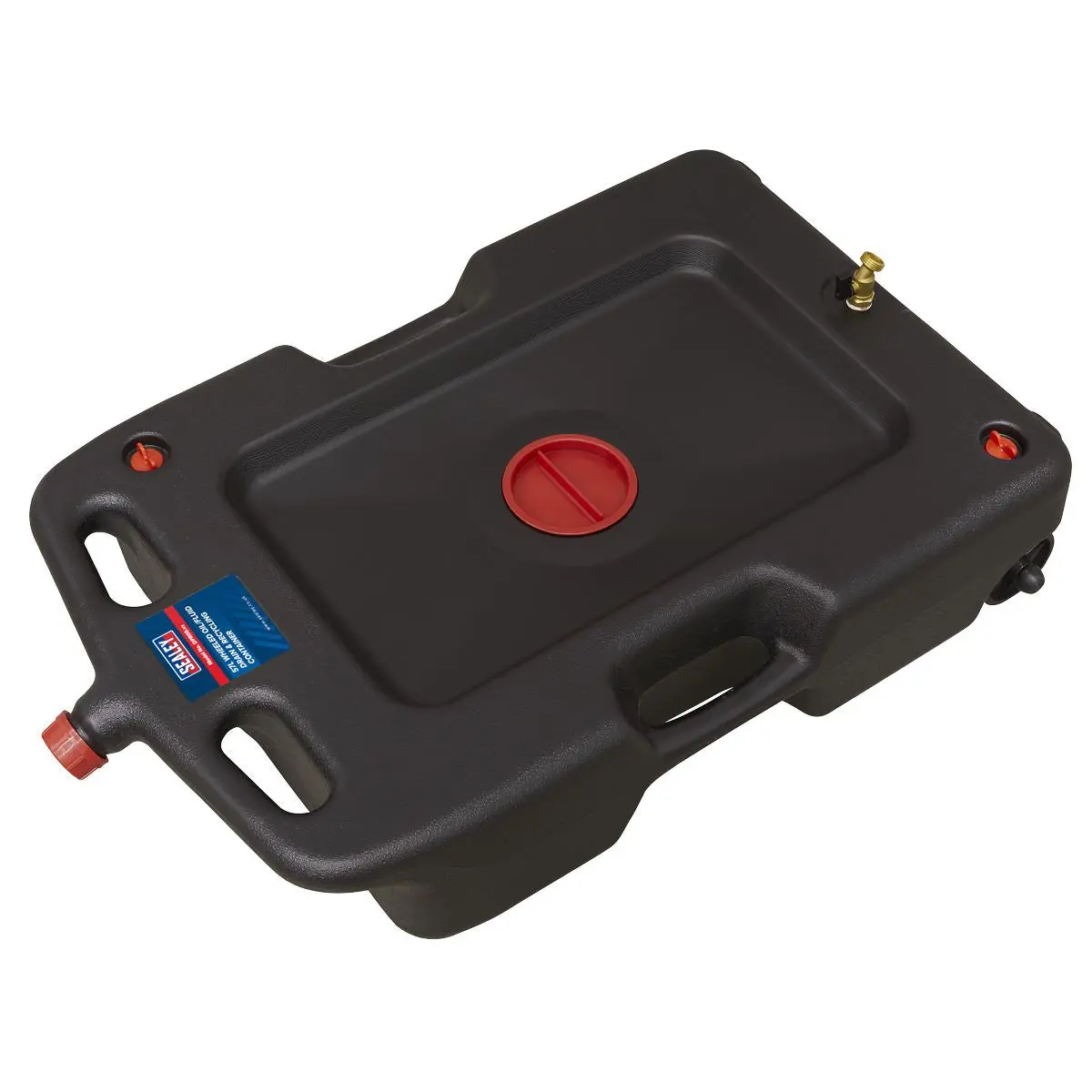 Sealey Oil/Fluid Drain & Recycling Container 54L - Wheeled - Image 4