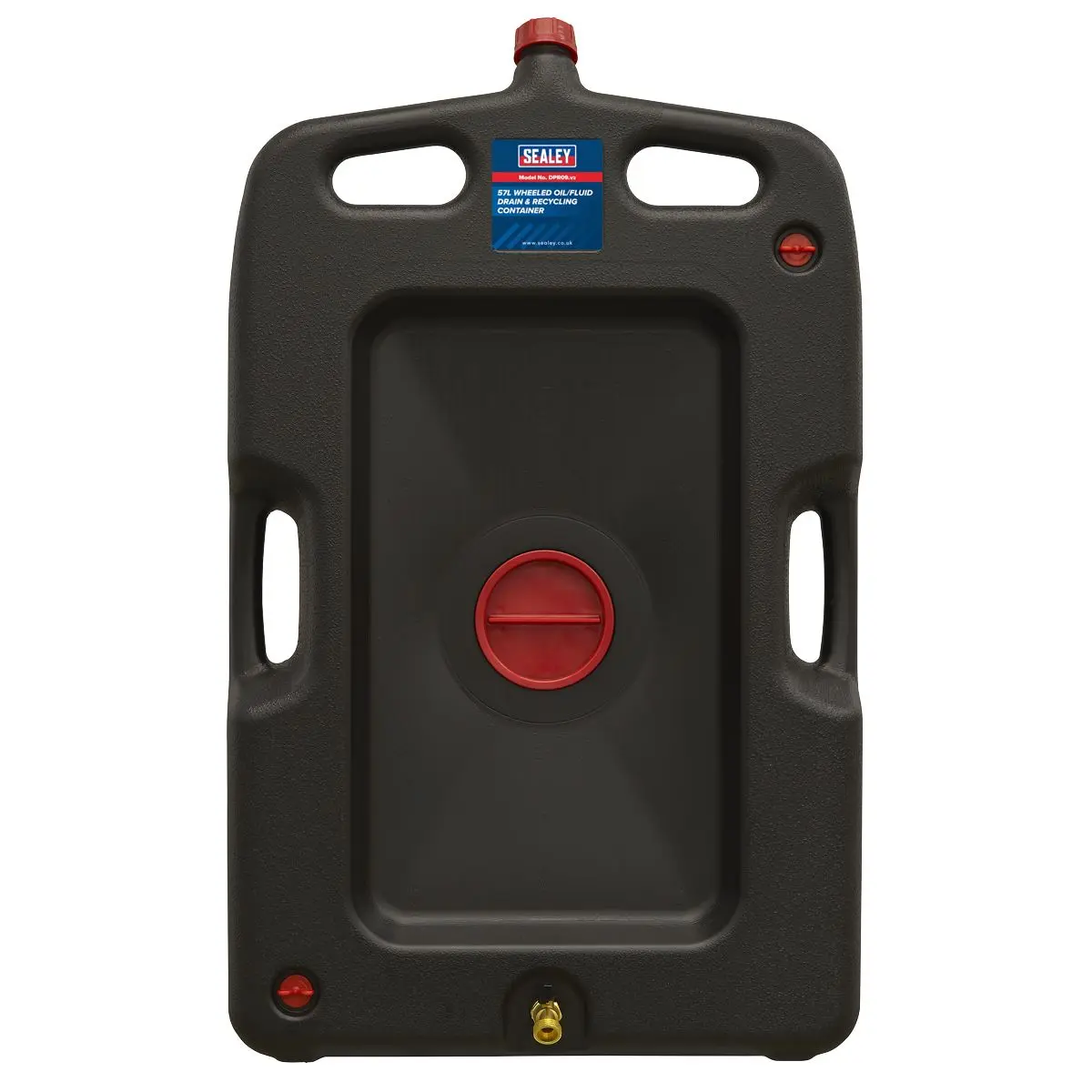 Sealey Oil/Fluid Drain & Recycling Container 54L - Wheeled - Image 6