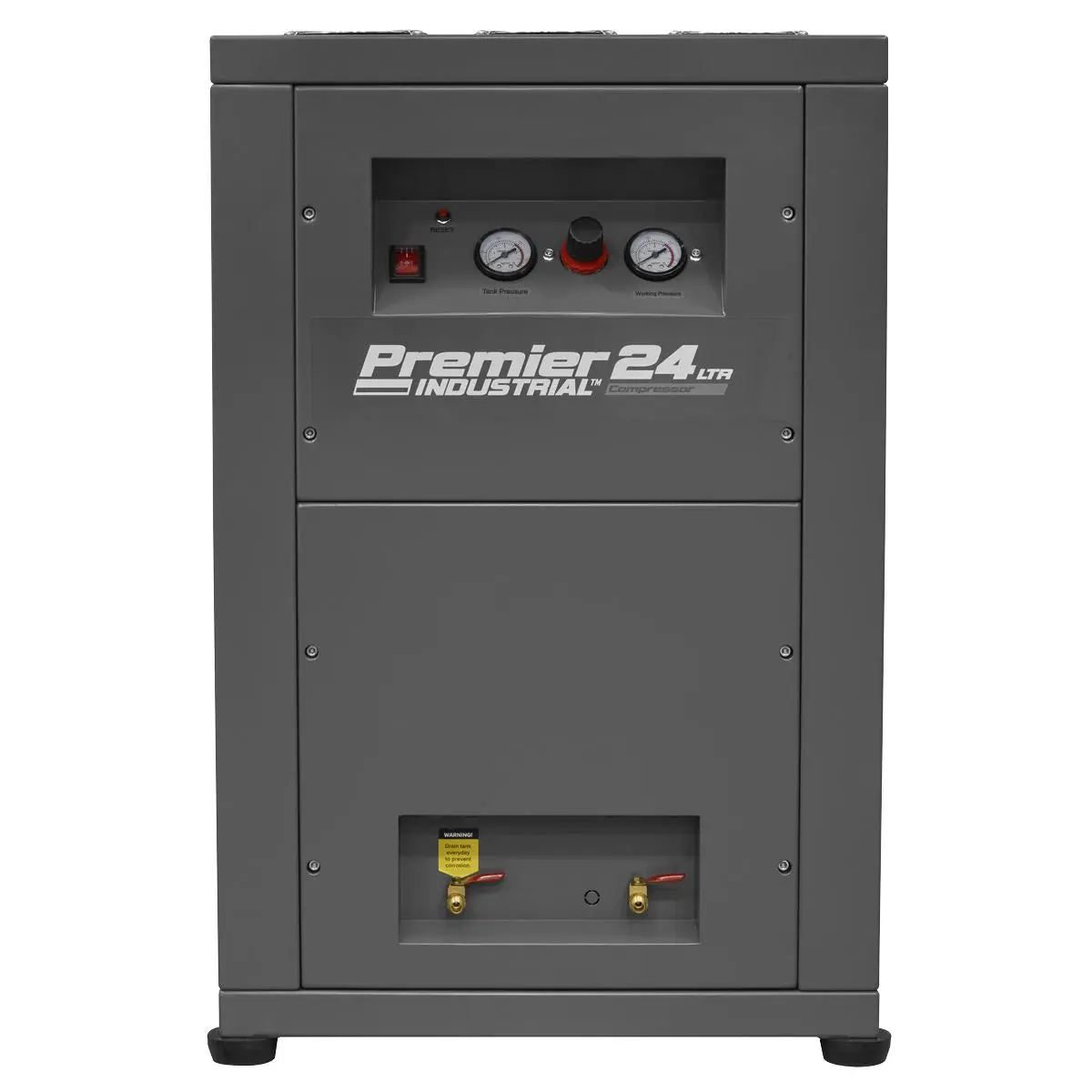Sealey Oil Free Low Noise Air Compressor 24L Direct Drive 3hp - Image 9