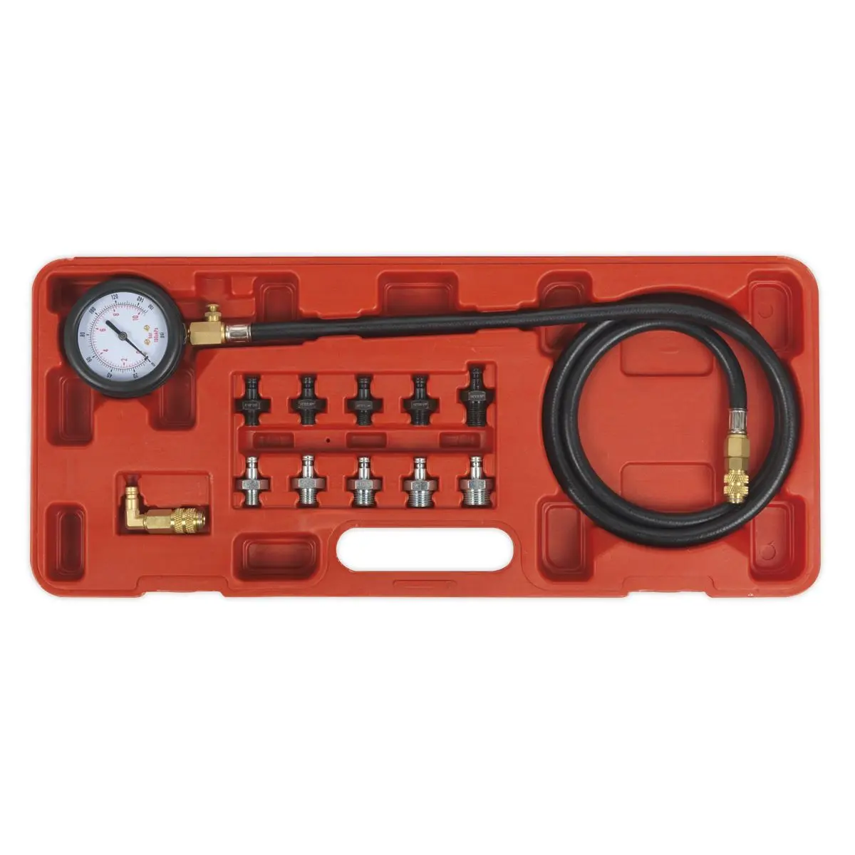 Sealey Oil Pressure Test Kit 12 Piece - Image 3