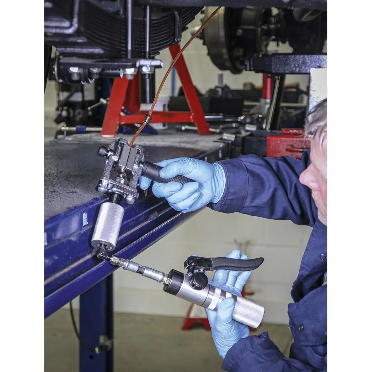 Sealey On-Vehicle Hydraulic Brake Pipe Flaring Kit - Image 4